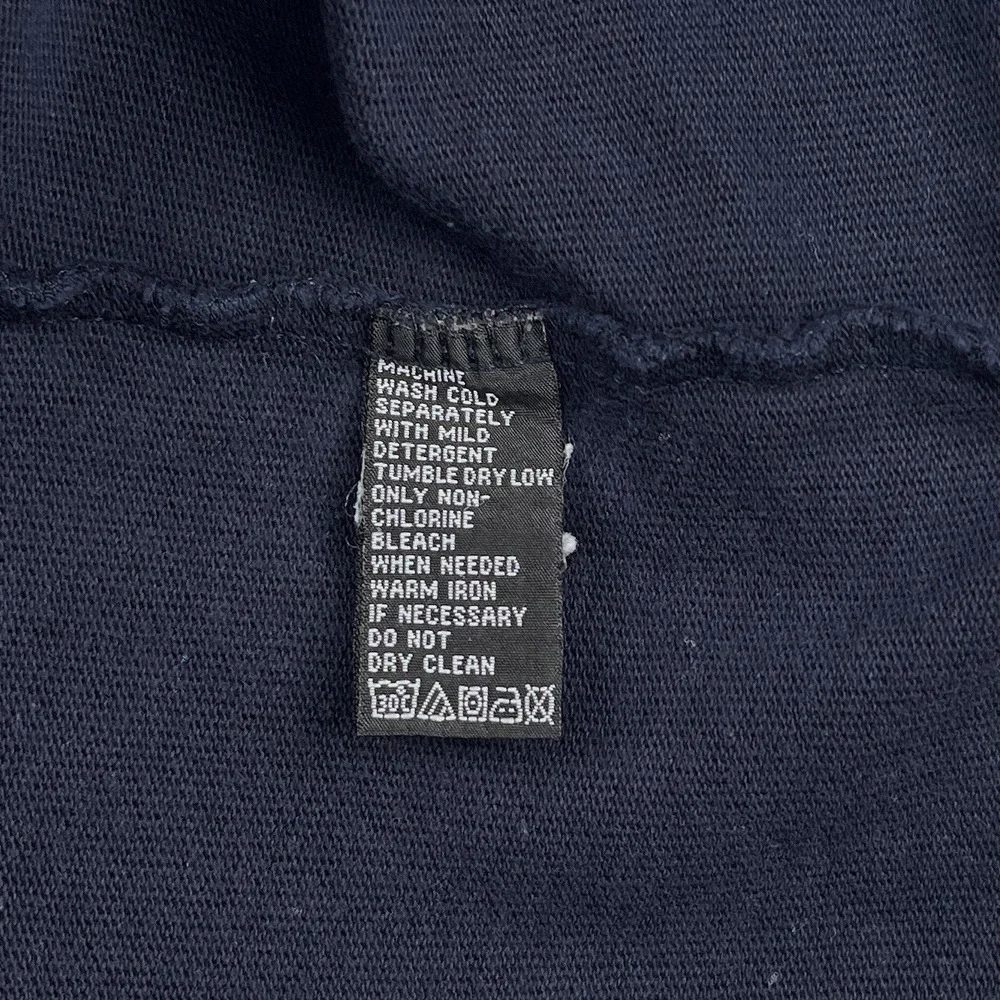 Vintage Polo Jeans Ralph Lauren Sweater Mens Large Pullover Blue‎ VNeck Cotton